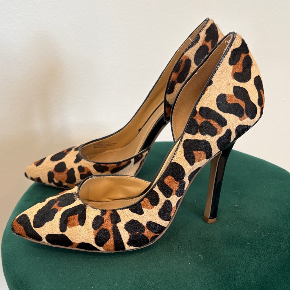 BCBGeneration Animal Print Heels